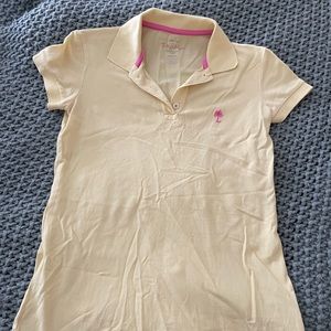 Lilly Pulitzer Yellow Polo